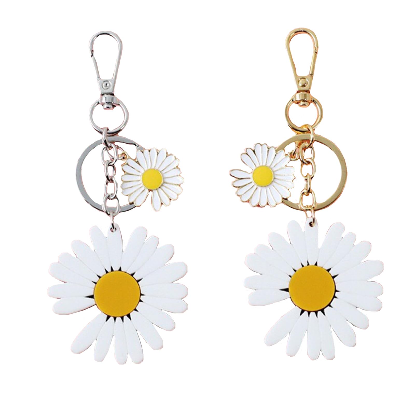 

Бхайт Брелок, Для G-DRAGON, Повседневный, Периферийный, Ромашка, Сплав, Брелок, Ремешок, Милый, Сумка GD,