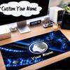 Custom Name Mouse Pad Atalanta Fc Crest Mouse Pad Desk Mat, Non-Slip Rubber Backer Pad For Computer Notebook Gaming Mouse Pad Birthday Gift