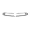 Rear Fog Light Frame & Cover for 13-18 Land Rover Evoque - Rear Bumper Decorative Frame