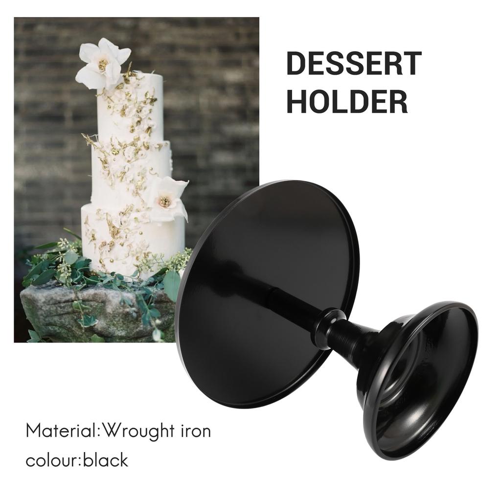 M-Modern-12 Inch Iron Round Cake Stand Cake Plate Pedestal Dessert Holder Wedding Birthday Party