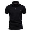 Polo Shirt Men Casual Solid Color Short Sleeve Brand Mens Shirts Summer High Quality Streetwear Polos Men