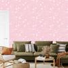 Powder Pink Glitter Wallpaper, Subtle Detail for Living Room and Bedroom 50x1000