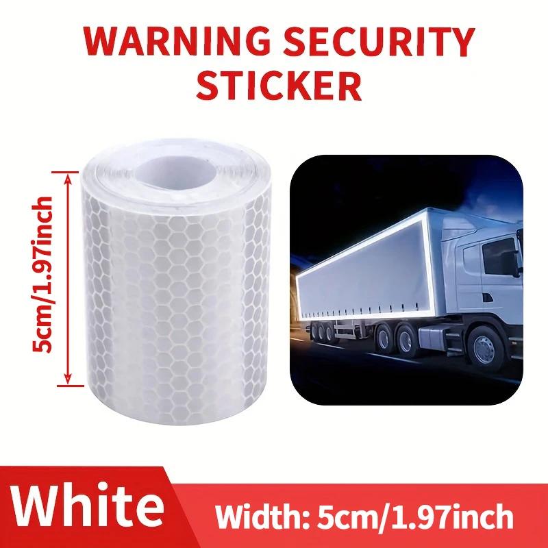 5m Reflective Tape PVC Bicycle Wheels Reflect Fluorescent Sticker Bike Reflective Sticker Strip Tape For Cycling Warning Safety