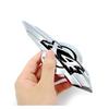 Motorcycle Fuel Tank Gas Cover Emblem Sticker Fairing Protector Badge Chrome Decorative Decal