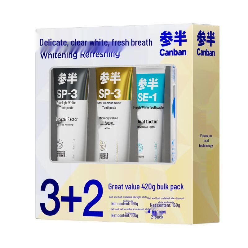 Oralshark Breath Freshening Fluoride Toothpaste Value Pack