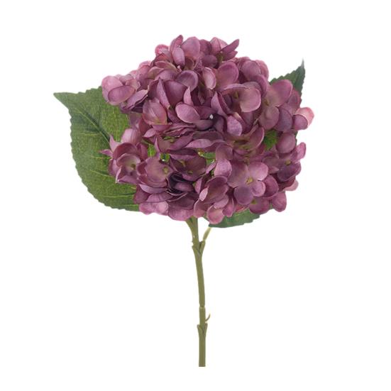 Yousheng Artificial Hydrangea Flowers Faux Hydrangea Blooms with Stem UV Resistant Artificial Flowers for Outdoors Vase Wedding Bouquets Centerpieces