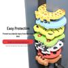 Kids' EVA Cartoon Animal Door Stopper - Pinch-Proof Safety Clip