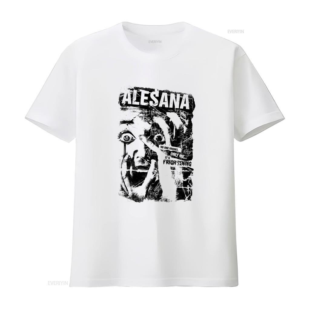 Alesana Band Gothic Horror T Shirt For Holidays Full Size S 5XL FH505 vintage Washed Breathable Top For Everyday Wear