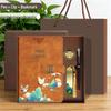 A5 Chinese Style Magnetic Buckle Diary & Notebook Gift Set