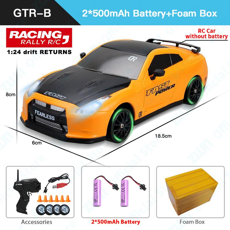 AAYB1 ZWN 1/24 RC Car With 2.4G Radio Remote Control Drift Cars High Speed Electric Vehicle Children Racing Toys for Boys Girls Gifts