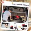 3 In 1 Detachable Pet Stroller, for Extra Small and Small Dogs - Red