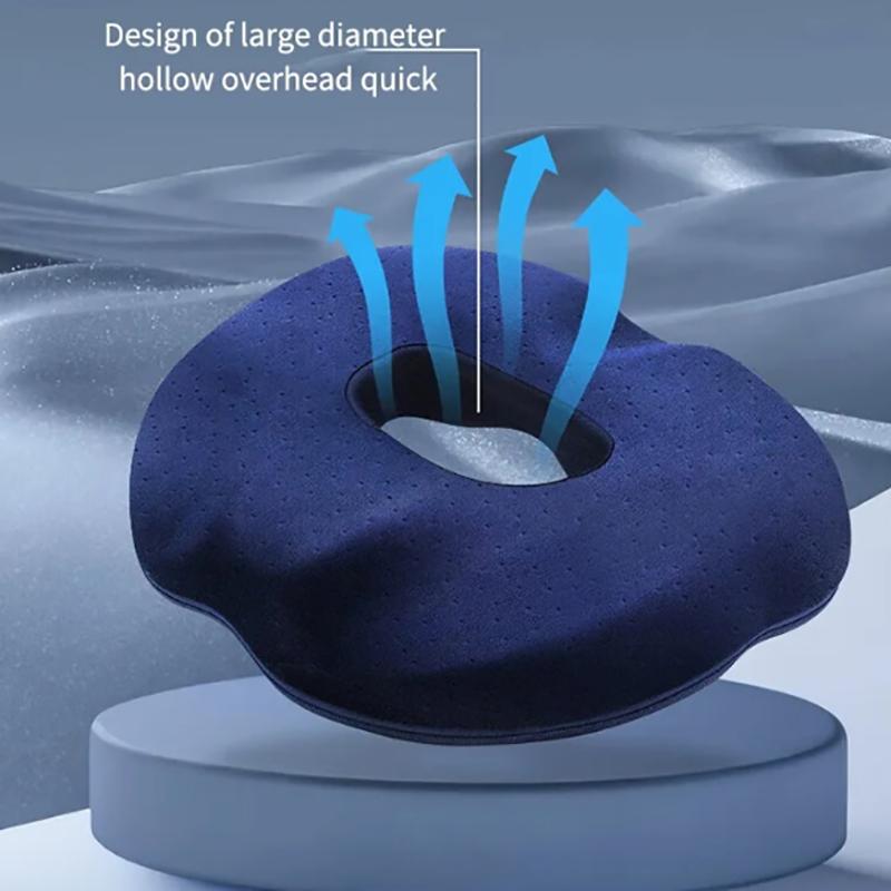 1 Stück Donut Kissen Hämorrhoiden Sitzkissen Steißbein Coccyx Orthopädischer Medizinischer Sitz Prostata Stuhl Für Memory Foam Stuhlkissen