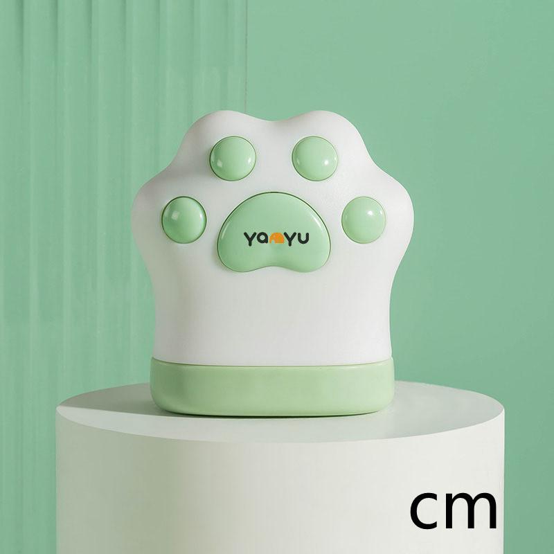 

См/дюйм милый кошачий лапа в форме PU рулетка мини портативный одним щелчком отводящий мягкий линейка для измерения груди талии бедер человека