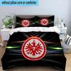 Eagle Crest Frankfurt Emblem 3PCS Bedding set,Ideal for1pc Duvet Cover And 2pcs Pillowcases Perfect for Christmas gift,Ideal for Bedroom, Dormitory