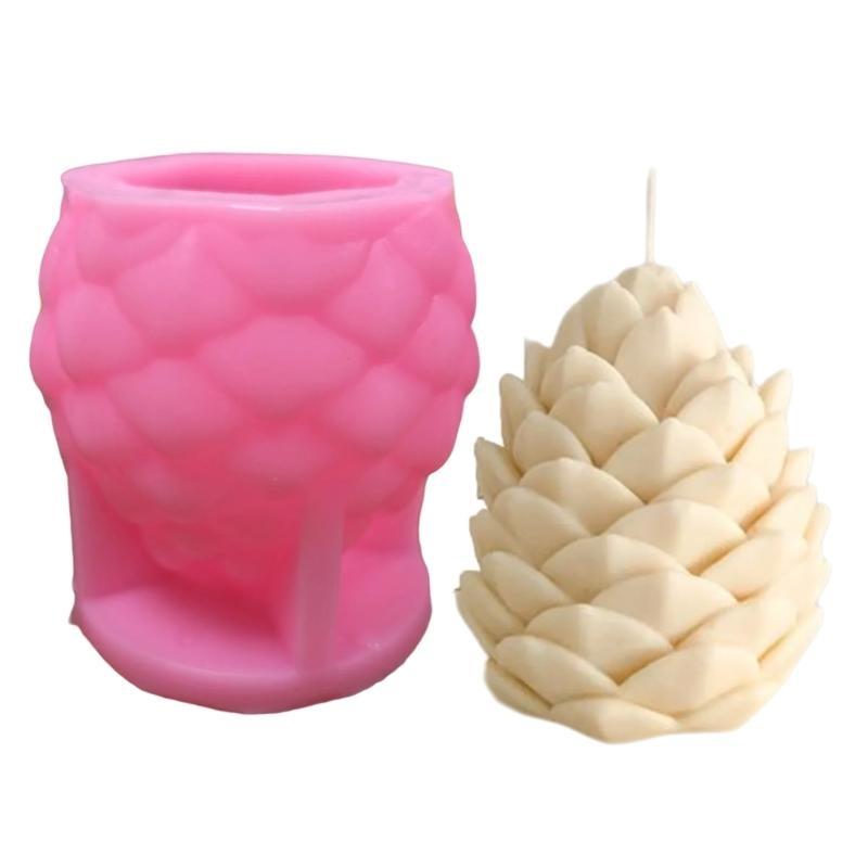Pinecone Molds Pinecone Shaped Silicone Molds for Candle Soap Gypsum Decorations Table Decoration and Epoxy Resin CN