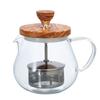 HARIO Tior Wood 450ml Present Gift Gift TEO-45-OV