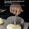 Stainless Steel Burger Press Non Stick Meat Steak Press Kitchen Tool Grill Press Flat Bottom Meat Press For Kitchen Grilling