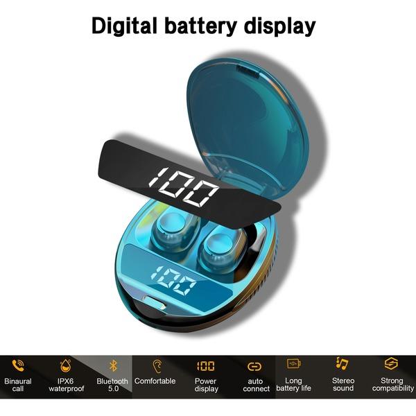 L30 TWS Bluetooth 5.0  Mini Earphone Wireless Headset Digital Charging Box Sports Waterproof Earbuds