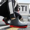 Spring Unisex Rubber Rain Boot Ankle Waterproof Non-Slip Booties Fashion Couples Boots Men Work Boots Fishing Shoes Size 40-44