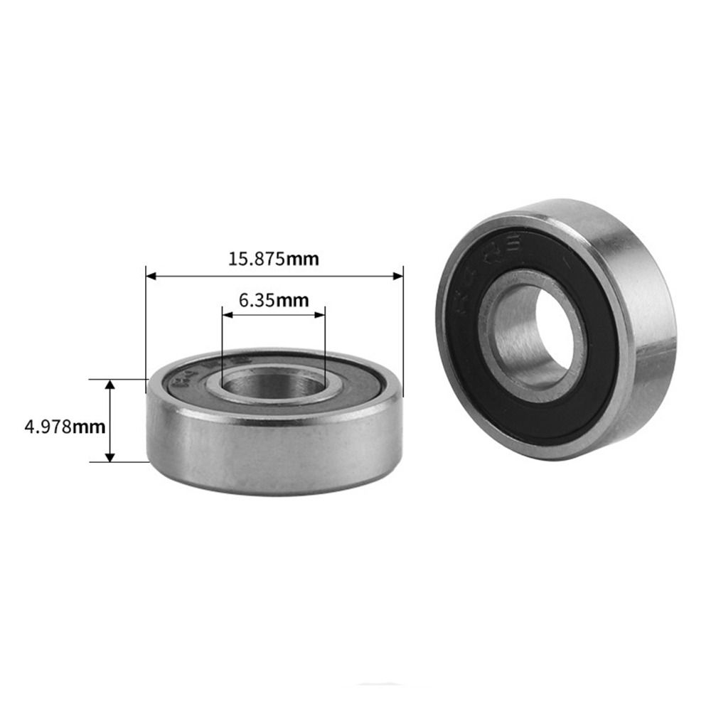 10pcs 1/4x5/8x0.196inch Double Sealed Bearings Z2 Lever Miniature Ball Bearing  Office Equipment
