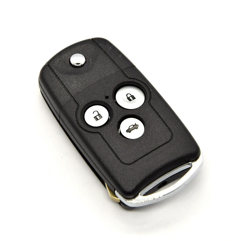 BESTER SCHLÜSSEL Für Honda Acura Civic Accord Jazz CRV HRV 2009--2014 Fernbedienung Klappschlüssel Auto Schlüsselanhänger Hülle Gehäuse 3/4 Tasten Accord 2008-2012