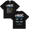Rock Band Gorillaz The Mountain Tour 2026 Merch T Shirt Men Women Casual Short Sleeve Tee Shirt Unisex Fashion Aesthetic Trend Y2K T-shirt Streetwear
