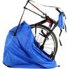 R250 (R25-M-RRB-100BL) Blue Lightweight Vertical Bike Bag with Frame Cover, Sprocket Cover, and Bike Transport Manual