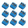 Easy Use 120Pcs 5Mm Pitch 2 Pin & 3 Pin PCB Mount Screw Terminal Block Connector For Arduino (100 X 2 Pin, 20 X 3 Pin)