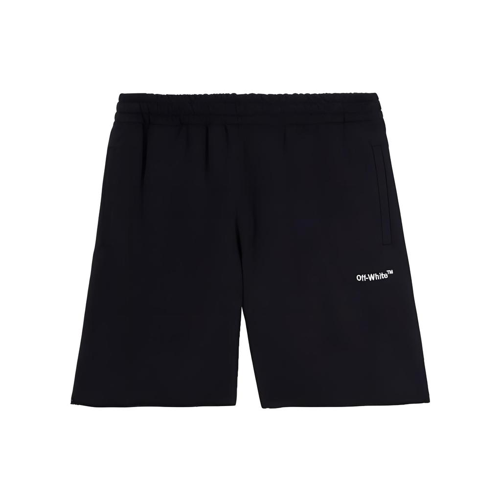 OFF WHITE SS22 Casual Shorts Regular Fit Men's Black OMCI006C99FLE0021001