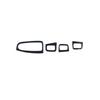 Carbon Fiber Look Pattern Interior Trim For Mercedes-Benz C200 C300 GLC 2015-18