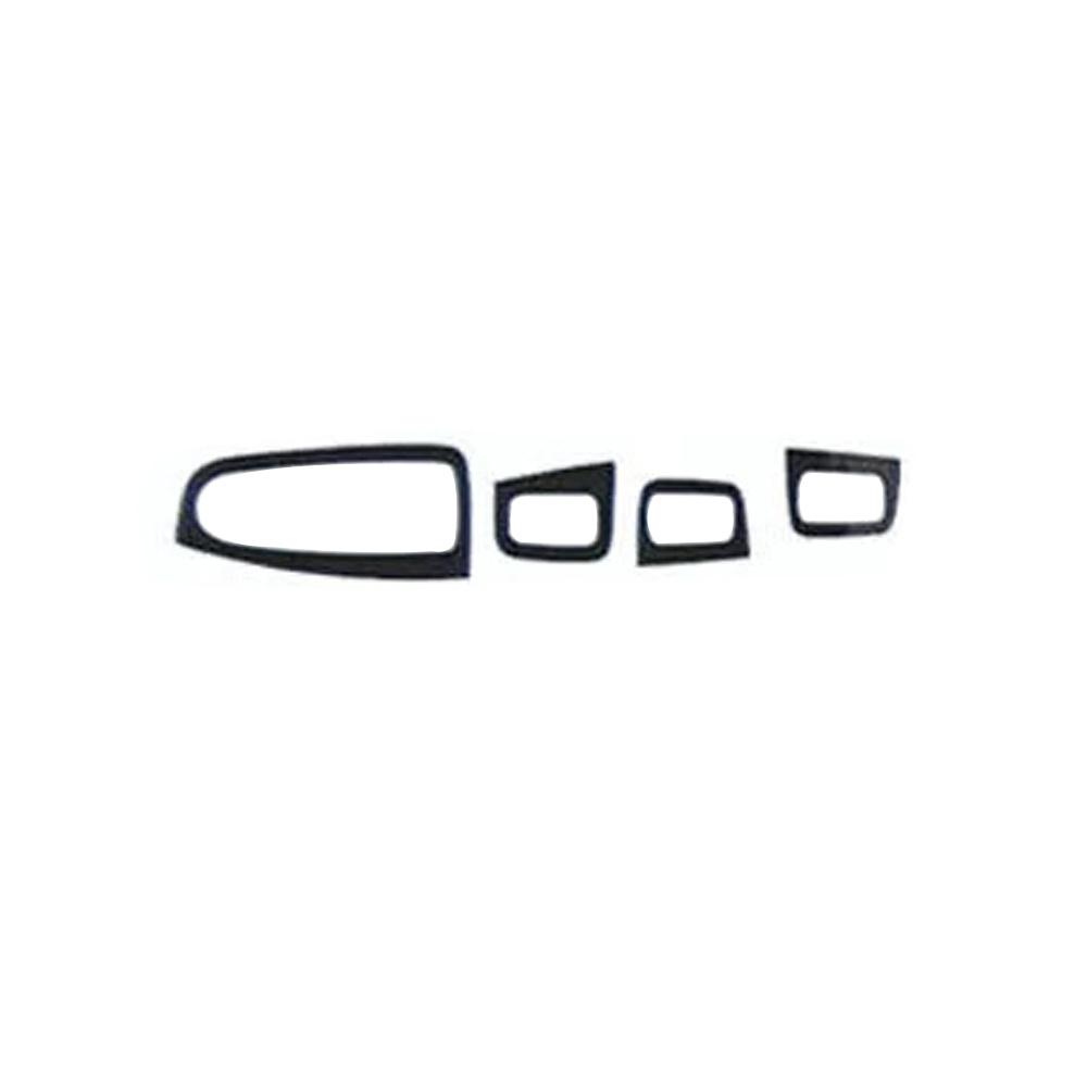 Carbon Fiber Look Pattern Interior Trim For Mercedes-Benz C200 C300 GLC 2015-18