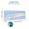 Sumikko Anime Color Mouse Pad Large Gaming Table Cushion Non-slip Laptop Tablet Big Mousepad XXL Mat Mini PC Playmat With Lock Edge