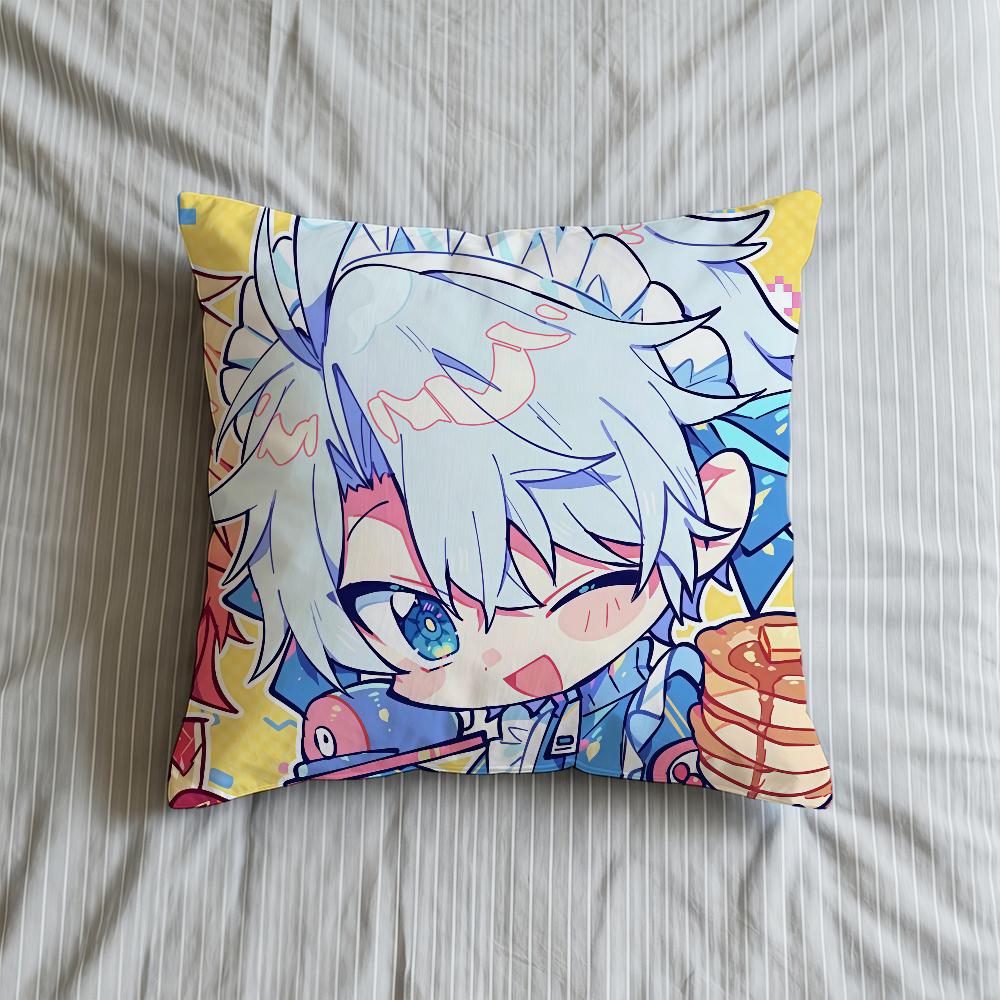 Cushion Cover Soft Case Sofa Living Honkai Phainon Room Home Comfortable Rail Office Decor Protective Star Pillow