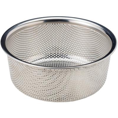 SOTO Made In Japan Stainless Steel Colander Convenient To Use Water Stain Resistant Be Used Rust Resistant GORA Punching Colander (drainer/hot