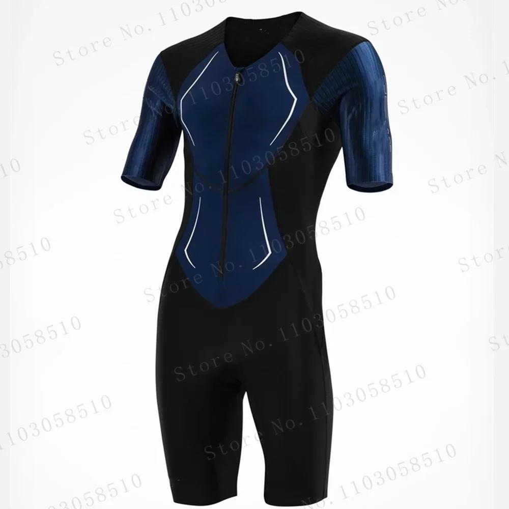 2024 Męski Kombinezon Rowerowy Szybkoschnący Triathlon Góry Sportowy Kostium Rowerowy Skinsuit pro Mtb Jazda Kombinezon Ropa Ciclismo
