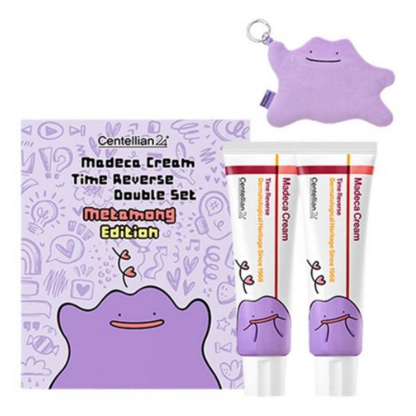 

Centellian24 Madeca Cream Time Reverse 50ml Duo Set + Metamong Keyring Pouch 50ml+50ml+Metamong Keyring Pouch