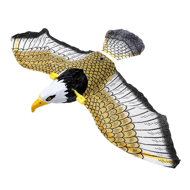 Simulation Bird Interactive Cat Toys Electric Hanging Eagle Flying Bird Cat Teasering Play Cat Stick Scratch Rope Pet Toys