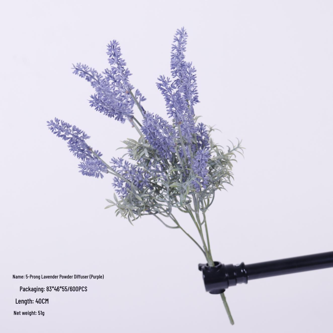 

Available: 5-Fork Lavender with Powdered Provence Pastoral Decoration for Outdoor Use.