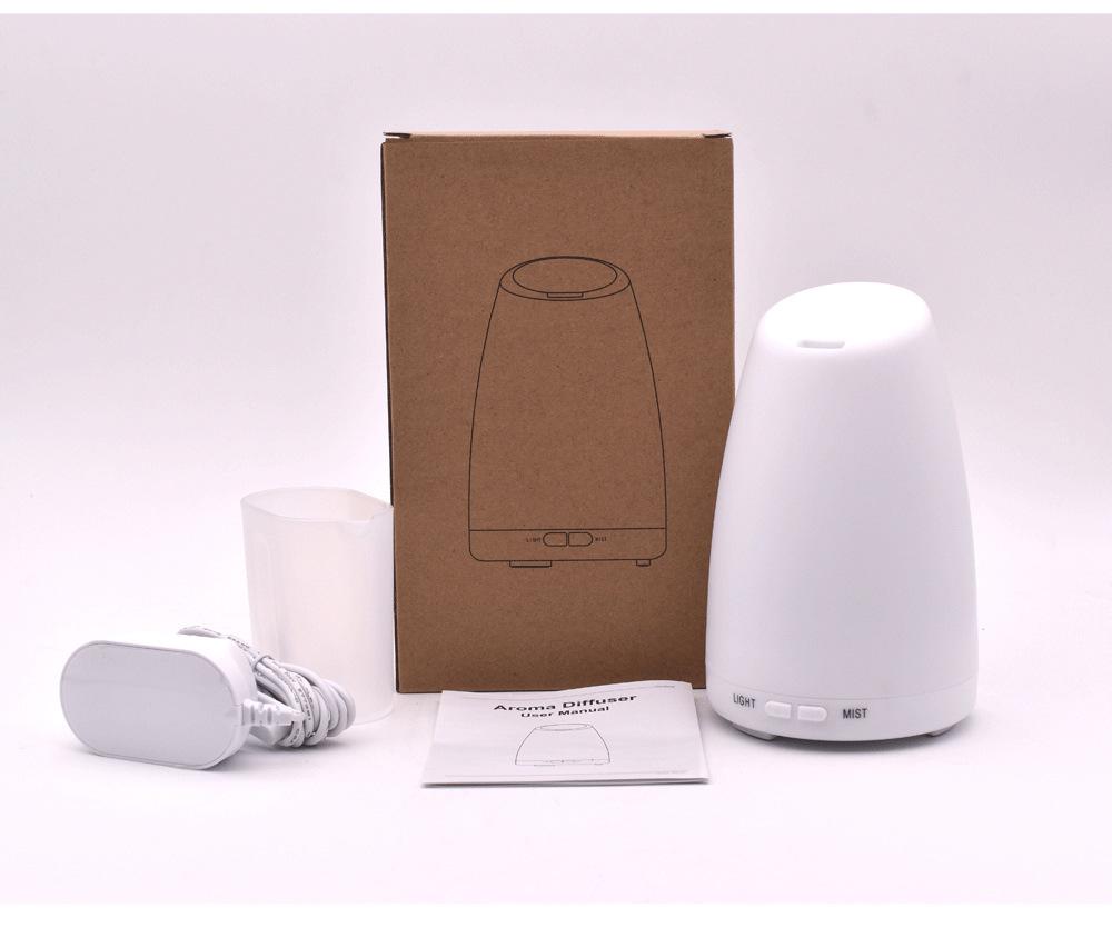 Creative Wood Grain Ultrasonic Aroma Humidifier for Home and Office