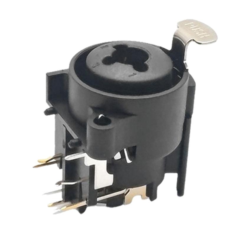

1/5/10Pcs 3 Pin 6.35mm Port Sound Microphone Sound Card Connector Transmission For Recording Studio Accessories