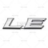 RE02Car Styling 3D LE XLS XLE Car Metal Alloy RearTrunk Fender Adhesive Badge Body Tailgate Displaceme Emblem For Toyota Sienna
