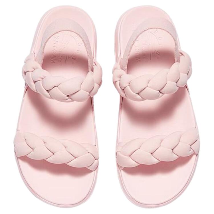 Skechers Sandali da Spiaggia Aumenta Altezza Traspiranti Intrecciati Sandali da Donna Rosa Chiaro 114806-LTPK