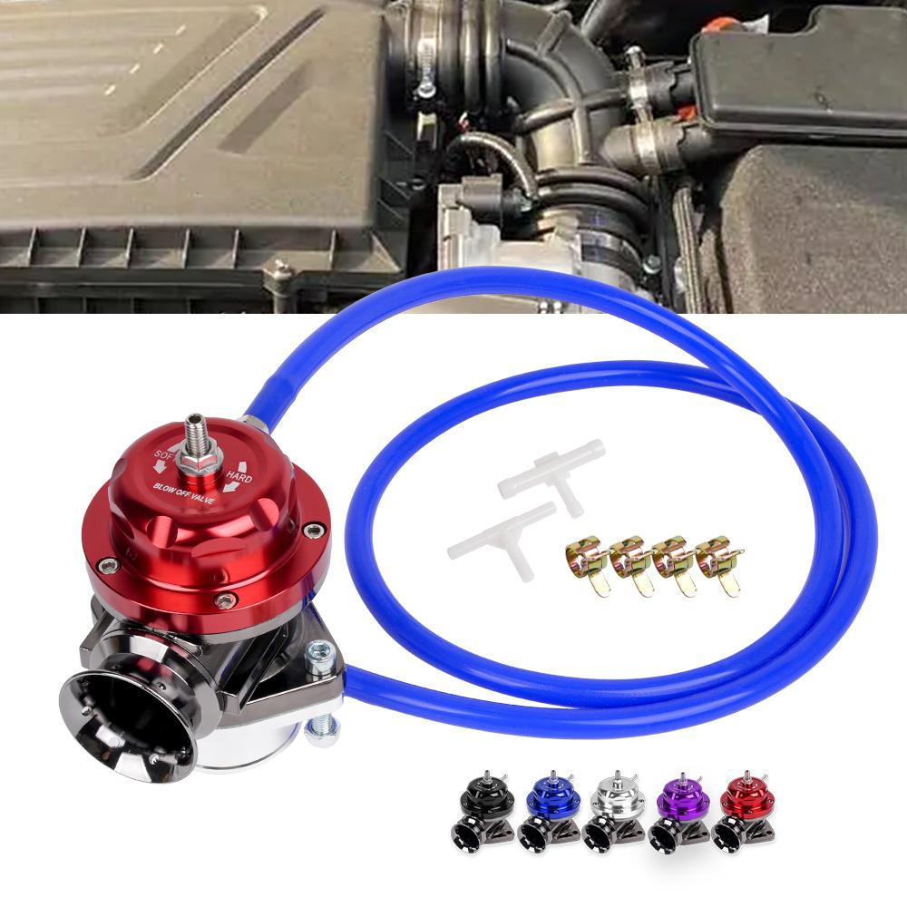 RASTP-Type-RS Blow Off Valve Adjustable 25psi BOV Blow Dump Adaptor with Flange Aluminum Alloy RS-BOV129