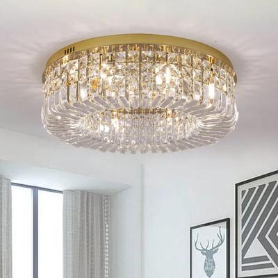 LED Pendel Lys Luksus Krystal Loft Krogekrone til Stue Soveværelse Indendørs Dekoration Lampe