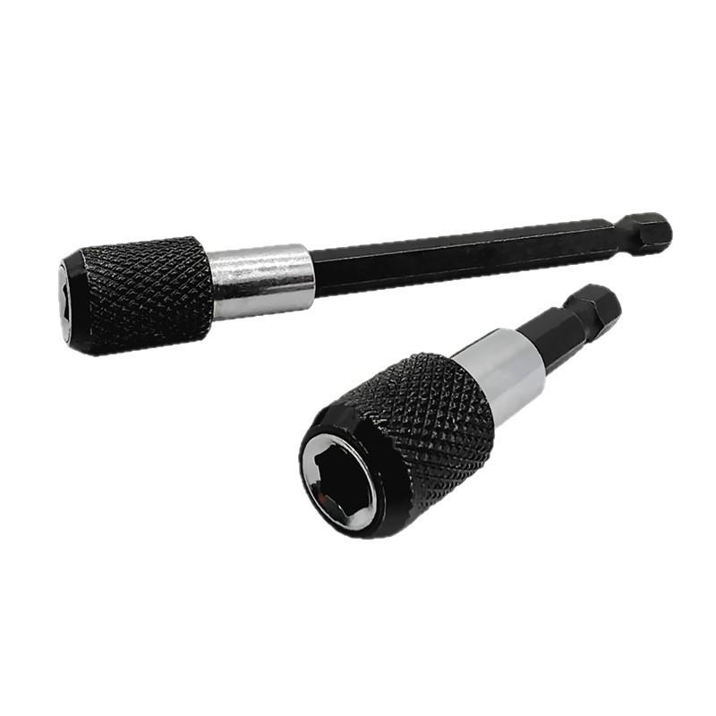 Hex Shank Quick Release Self-Locking Drill/Screwdriver Bit Extension Adapter