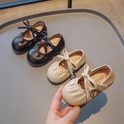 Spring New Children Flat Shoes Bowknot Cover Toe Light Kids Casual Shoes 2024 Fashion Non-slip Leisure Comfy Boys Girls Shoes