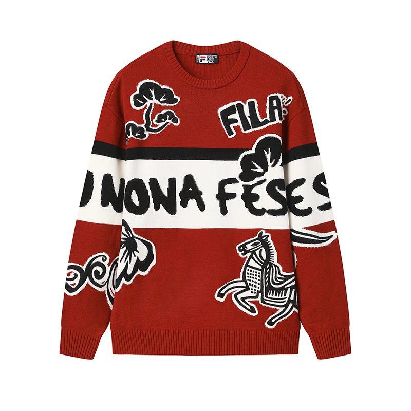 Fila CNY Sweater Unisex Rhythm Red F11U619401FPK