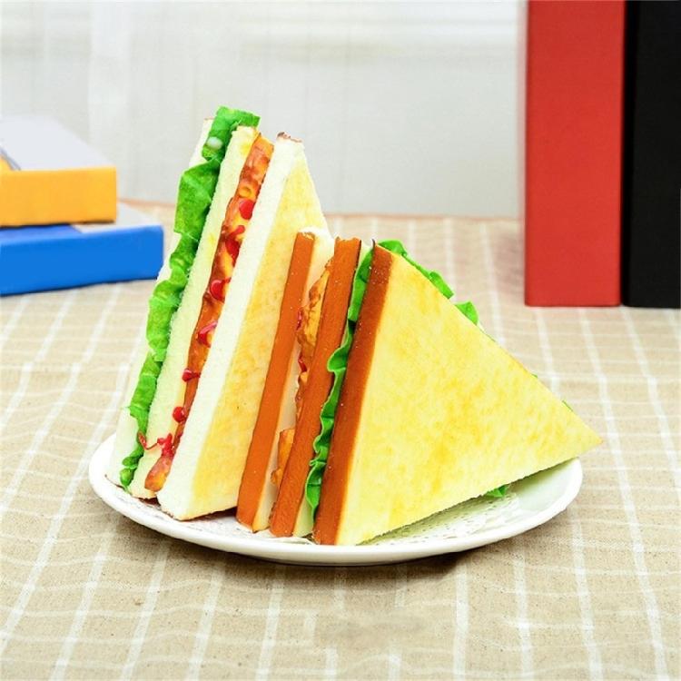 Realistic Hamburger Artificial Dessert Toy Food Cake Decorations for Hamburger