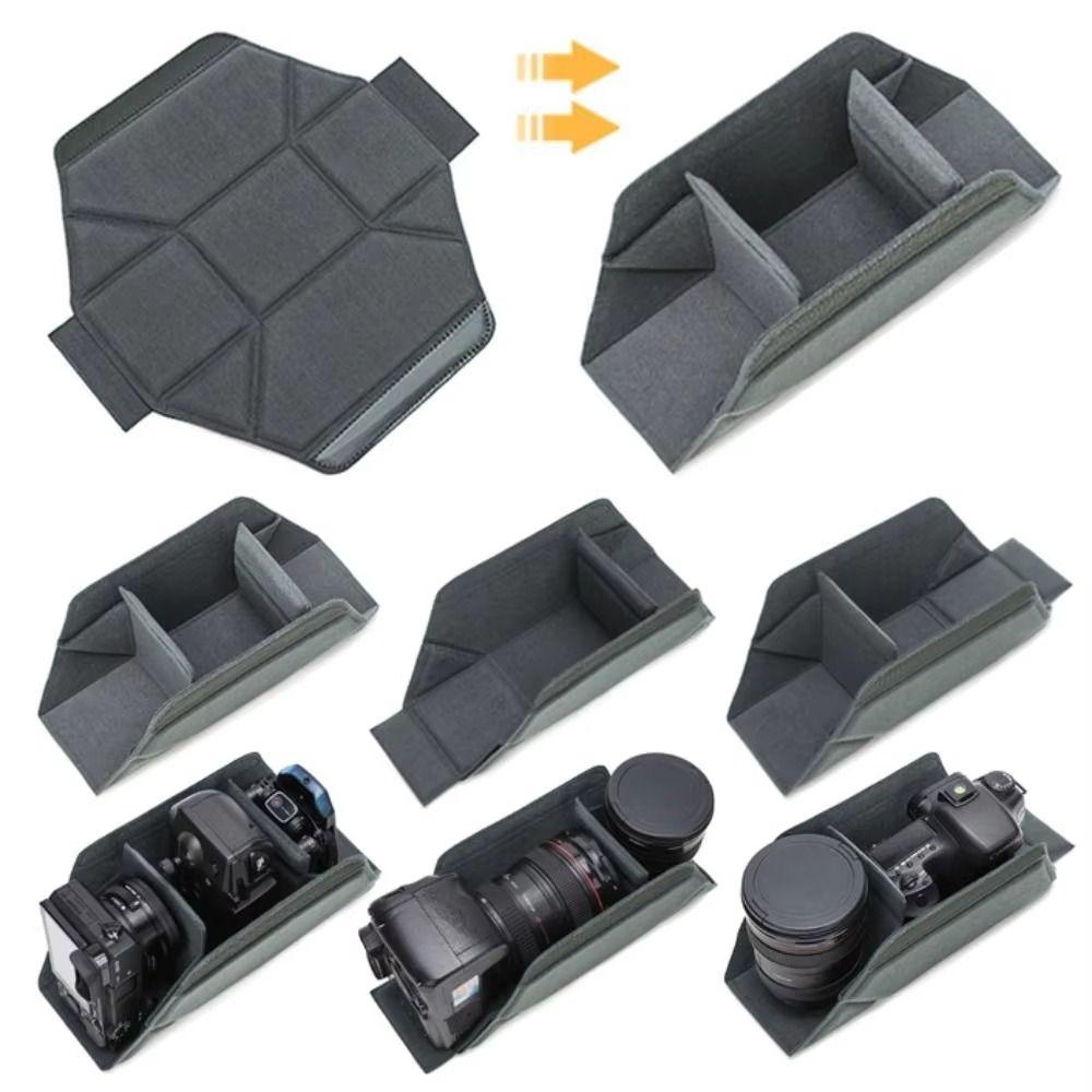 Stoßfeste Kameraobjektiv-Innentasche Feuchtigkeitsbeständige DSLR-Einsatztasche Unterhaltungselektronik