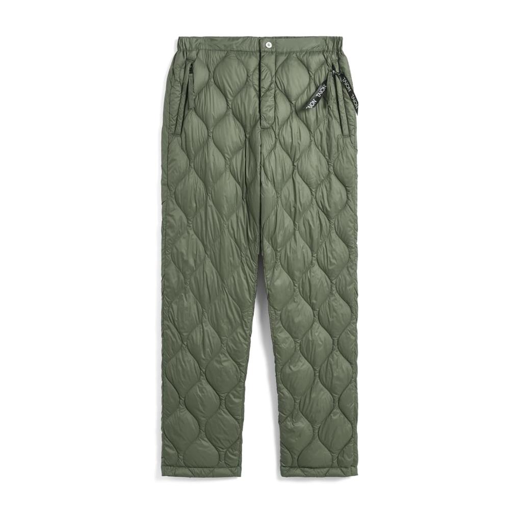 Taion Down Pants Olive 130LSTDML-1